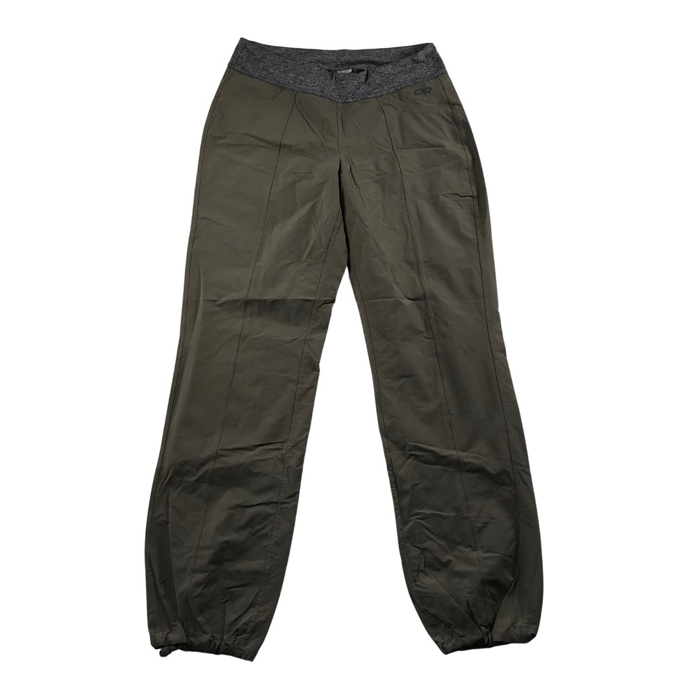 Outdoor Research Womens Medium Olive Green Hiking Joggers Stretch Knit Waistband